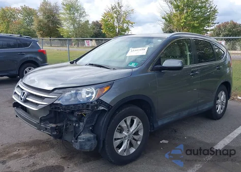 2012 Honda Cr-V Ex-L z USA, uszkodzony, nr VIN JHLRM4H78CC010317